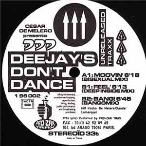 Deejays Don't Dance - Unreleased Traxx