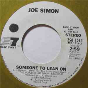 Joe Simon - Someone To Lean On