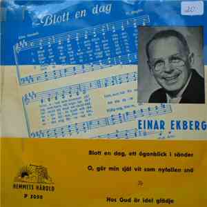 Einar Ekberg - Blott En Dag