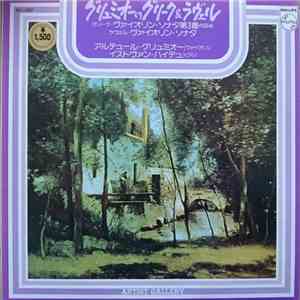 E. Grieg, M. Ravel, Arthur Grumiaux, István Hajdú - Sonata No. 3 In C Minor For Violin And Piano, Op. 45 / Violin Sonata