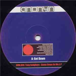 Tony Senghore - Come Down On Me E.P