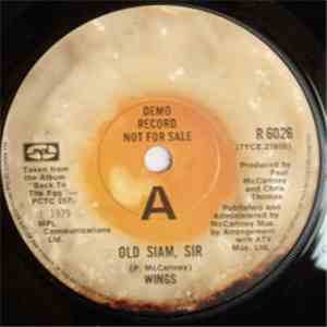 Wings - Old Siam, Sir