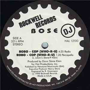 B O S E - Robo - Cop (Who-R-U)