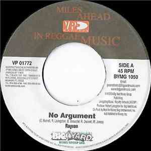 Rayvon - No Argument
