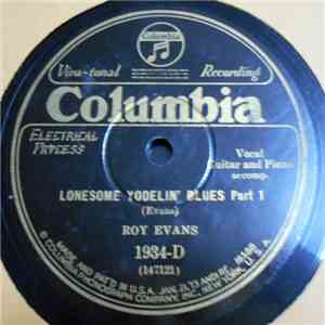 Roy Evans - Lonesome Yodelin' Bues