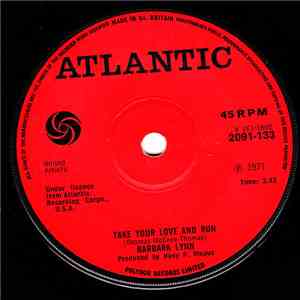 Barbara Lynn - Take Your Love And Run