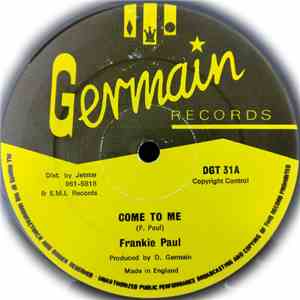 Frankie Paul - COME TO ME