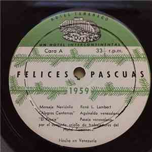 Hotel Tamanaco - Felices Pascuas / Seasons Greetings 1959