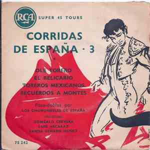 Los Churumbeles De España , Orchestres Gonzalo Cervera, Luis Arcaraz, Banda Genaro Nuñez - Corridas De España - 3