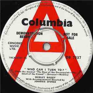 Shirley Bassey - Who Can I Turn To?