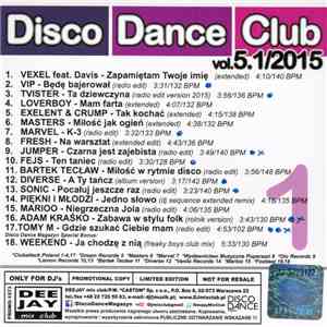Various - Disco Dance Club Vol.5.1/2015