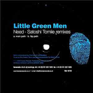 Little Green Men - Need (Satoshi Tomiie Remixes)