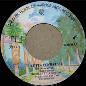 Nicolette Larson - Lotta Love = Mucho Amor