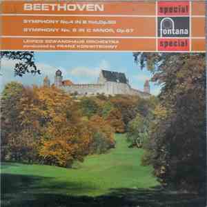 Beethoven, Leipzig Gewandhaus Orchestra, Franz Konwitschny - Symphony No. 4 In B Flat, Op. 60 / Symphony No. 5 In C Minor, Op. 67