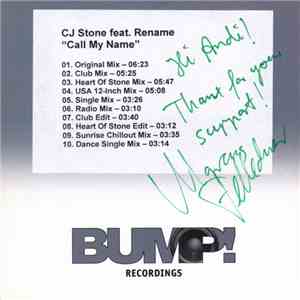 CJ Stone Feat. Rename - Call My Name