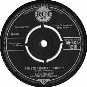 Elvis Presley - Are You Lonesome Tonight?