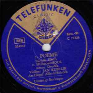 Jan Kubelík, Alfred Holeček - Poeme / Humoresque / Burlesque