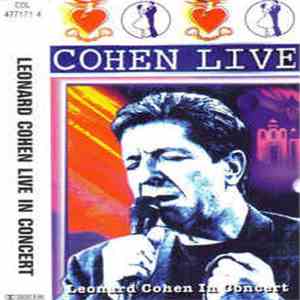 Leonard Cohen - Cohen Live - Leonard Cohen In Concert