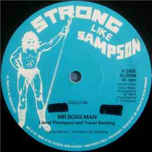 Linval Thompson And Trevor Ranking / Barnabous - Mr Boss Man / Stop Pushing Me Around