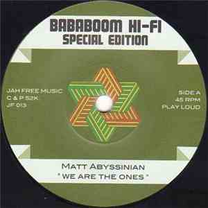 Matt Abyssinian, Jah Free - We Are The Ones