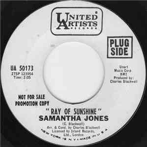 Samantha Jones - Ray Of Sunshine / How Do You Say Goodbye