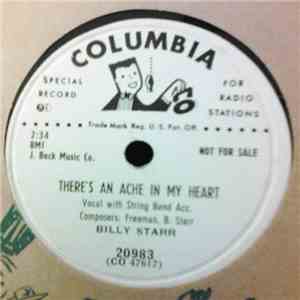 Billy Starr - There's An Ache In My Heart / Tomorrow You'll Be Free