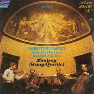 Joseph Haydn, Lindsay String Quartet - String Quartets Volume 2