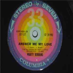 Marty Robbins - Answer Me My Love / Half As Much