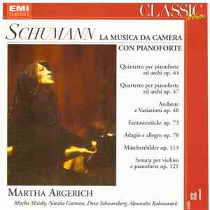 Robert Schumann - la Musica Da Camera Con Pianoforte 1