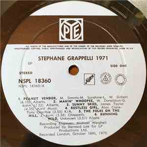 Stephane Grappelli - Stephane Grappelli 1971