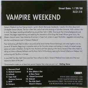 Vampire Weekend - Vampire Weekend