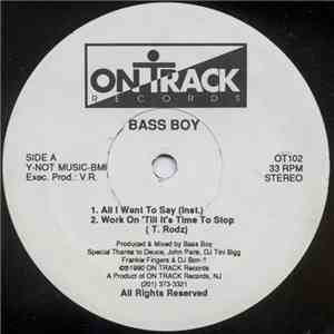 Bass Boy  / The Beat Division - Untitled