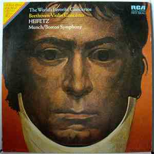 Beethoven, Heifetz, Munch, Boston Symphony Orchestra - The World's Favorite Concertos (Violin Concerto)