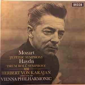 Mozart, Haydn, Herbert von Karajan Conducting The Vienna Philharmonic - 'Jupiter' Symphony / 'Drum Roll' Symphony