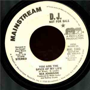 Nia Johnson - You Are The Spice Of My Life / Plain Out Of Luck