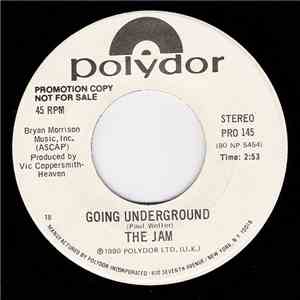 The Jam - Going Underground