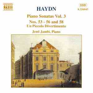 Haydn, Jenö Jandó - Piano Sonatas, Vol. 3 (Nos. 53 - 56 & 58 / Un Piccolo Divertimento)