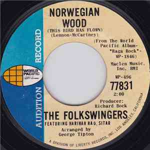 The Folkswingers Featuring Harihar Rao - Norwegian Wood (This Bird Has Flown) / Raga Rock