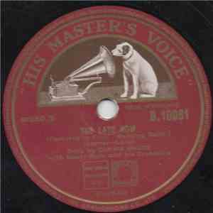 Dinah Shore - Too Late Now / Down In Nashville, Tennessee