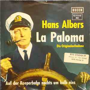 Hans Albers - La Paloma / Auf Der Reeperbahn Nachts Um Halb Eins