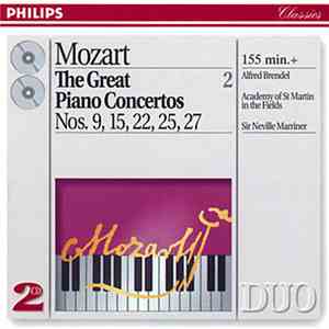 Mozart - Alfred Brendel, The Academy Of St. Martin-in-the-Fields, Sir Neville Marriner - The Great Piano Concertos, Vol. 2