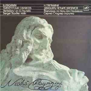 N. Paganini - Sergei Stadler - Twenty-Four Caprices. Variations On G. Paisiello
