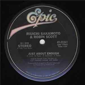 Riuichi Sakamoto & Robin Scott - Just About Enough