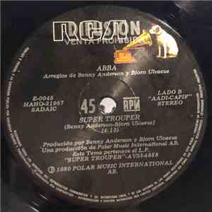 ABBA - Felicidad / Super Trouper