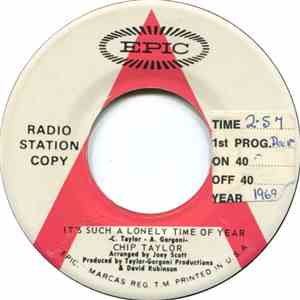 Chip Taylor - It's Such A Lonely Time Of Year