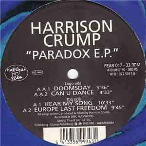Harrison Crump - Paradox EP