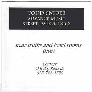 Todd Snider - Near Truths And Hotel Rooms (Live)