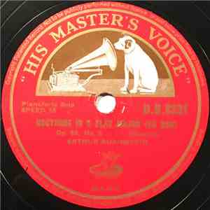 Arthur Rubinstein - Nocturne In E Flat Major / Nocturne In F Minor