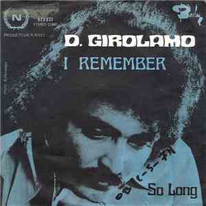 D. Girolamo - I Remember