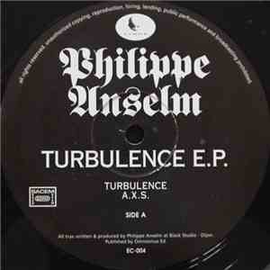 Philippe Anselm - Turbulence E.P.